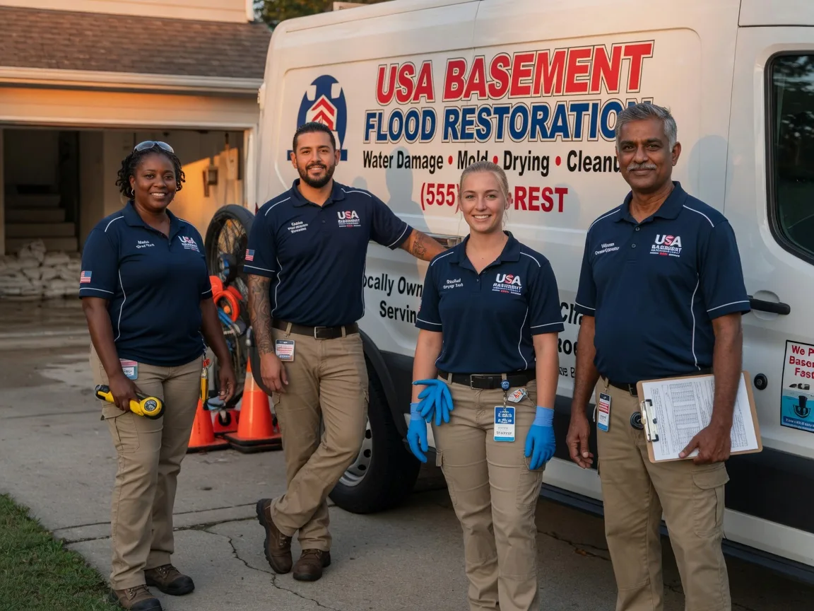 Basement Flood Cleanup company in Horton, MI
